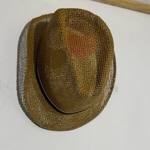 Mika Yoga Wear Brown Mesh Fedora